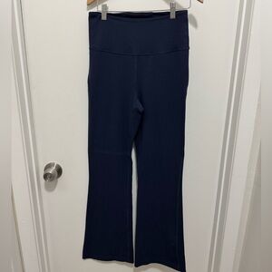Lululemon navy Groove nulu flared pant